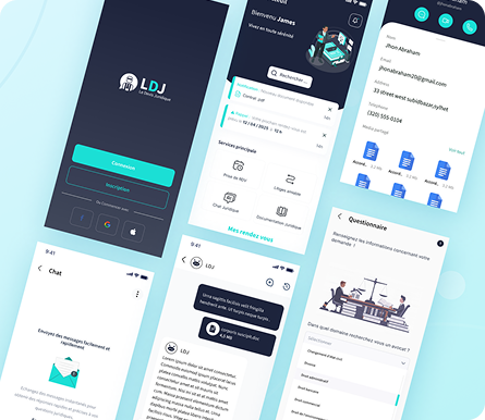 Le Devis juridique - Mobile-Web app