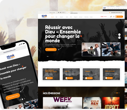 Reussir avec Dieu - Website
